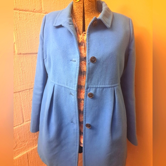 Blue winter jacket - Picture 1 of 6